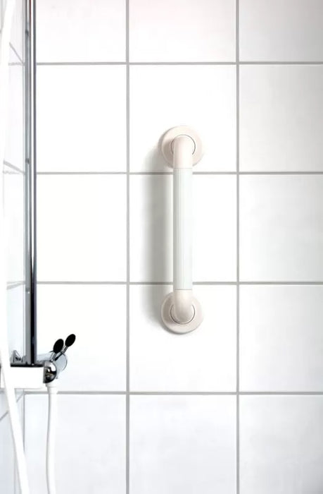 Stödhandtag vit plast